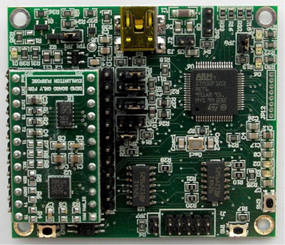 ST’s STEVAL MKI119V1 demonstration board for motion sensing applications ST’s STEVAL MKI119V1